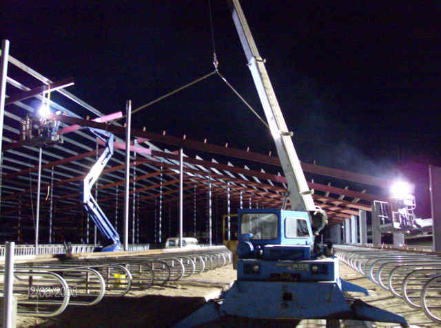 Free Stall Barn project for Empire Dairy